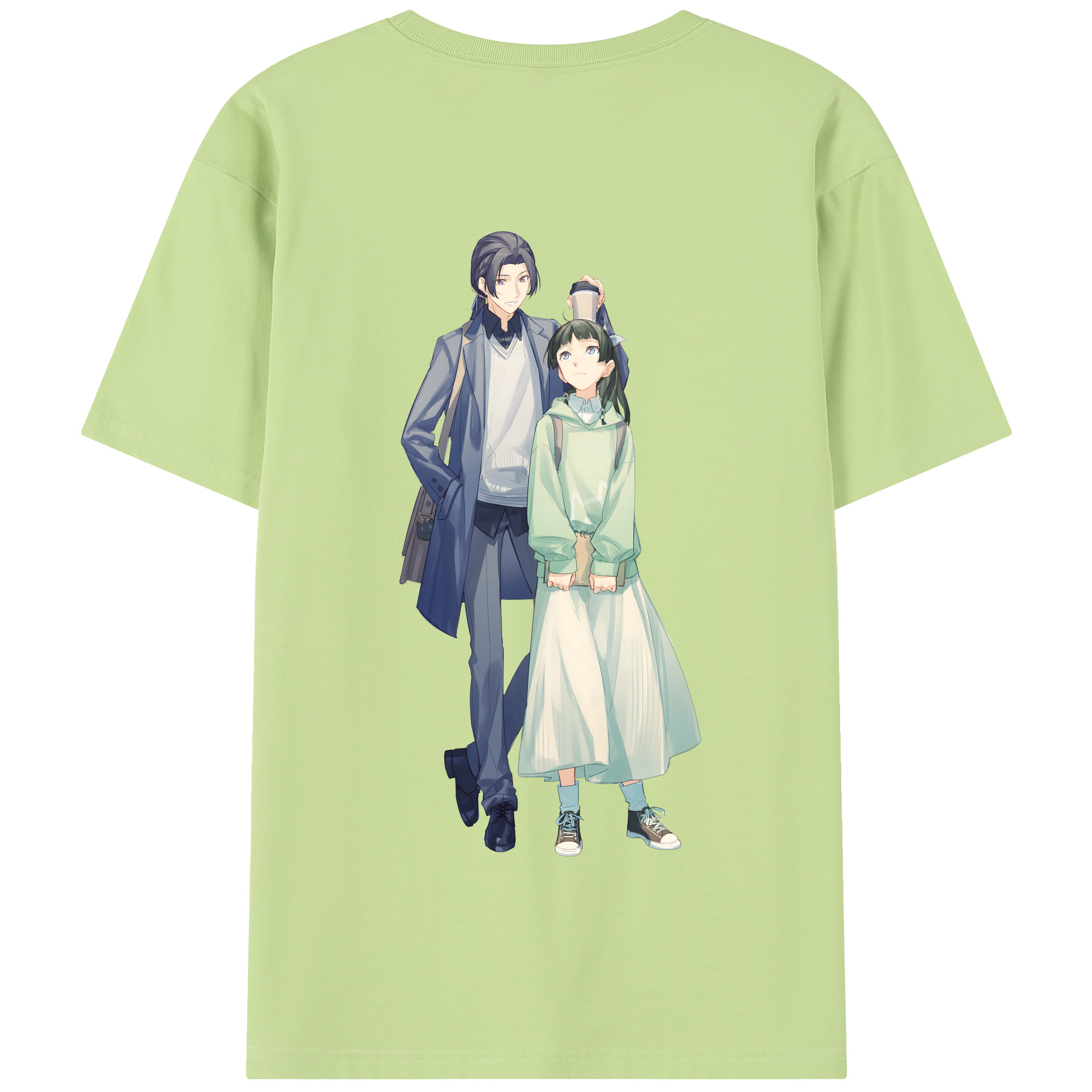 （画像用） 薬屋のひとりごと The Apothecary Diaries 綿100％半袖Tシャツ（背面プリント）
